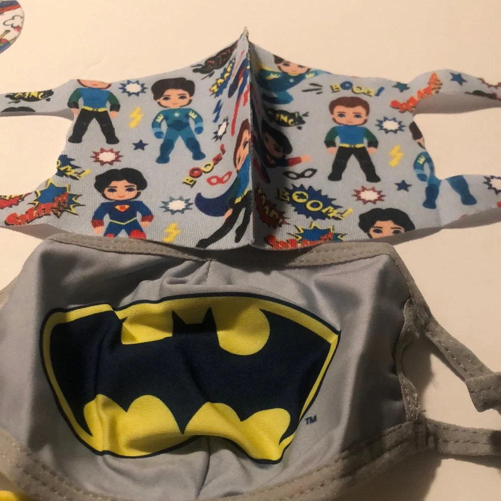 Superhero Paw Patrol boy kids Facemark set of 8